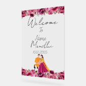 フローラメンディアクリル徴候 アクリルサイン (傾斜)