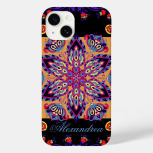 フローラメンディアートヴァイオレット自然 Case-Mate iPhone 14ケース