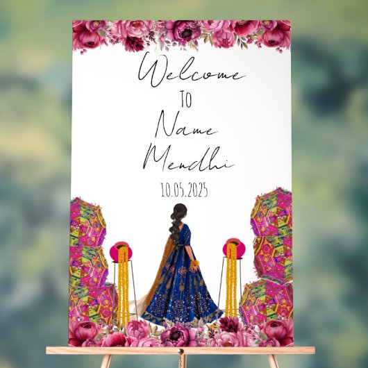 フローラメンディ徴候 アクリルサイン (ニュートラル)