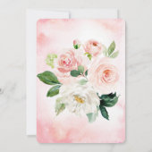 フローラメールボックストシャワーbyメール | 社会的距離 招待状 (裏面)