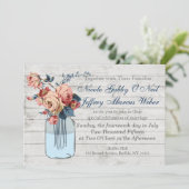 フローラメ素朴イソンジャー結婚式招待状 招待状 (スタンド正面)