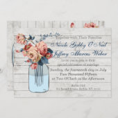 フローラメ素朴イソンジャー結婚式招待状 招待状 (正面/裏面)