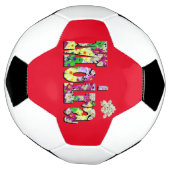 フローラモイラ名、Soccerball サッカーボール (回転)