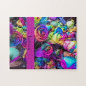 フローラモカラフルノグラム難懸命 ジグソーパズル (横)