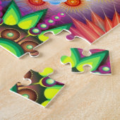 フローラモザイクパターン ジグソーパズル (側面)