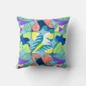 フローラモザイク クッション (裏面)