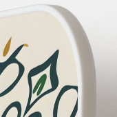 フローラモザイク ピックルボールラケット (左詳細)