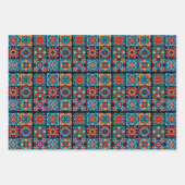 フローラモザイク ラッピングペーパーシート (正面2)