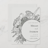 フローラモダンのアイテムの保存日付 (正面/裏面)