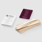 フローラモダンアンパサンド梅ピンクピーチ&ブラックPr ハンドファン (組立なし)