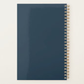 フローラモダンアートスパイラル プランナー手帳 (裏面)