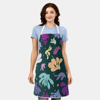 フローラモダンエプロン エプロン