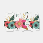 フローラモダンカスタム結婚式用特典ボックス フェイバーボックス (折り畳みなし)