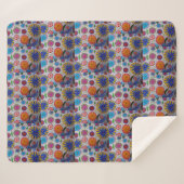 フローラモダンシェルパブランケット シェルパブランケット (正面(横))