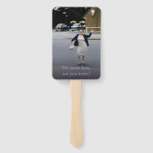 フローラモダンパステルウォーターカラーリタイアメントパーティー ハンドファン (裏面)