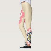 フローラモダンパステル女性 レギンス (左)