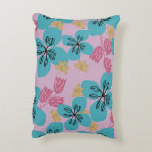  フローラモダンピンガーリーク  アクセントクッション (裏面(縦))