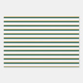 フローラモダンフォレストグリーンセット包装紙 ラッピングペーパーシート (正面2)