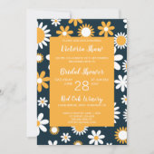 フローラモダンブライダルシャワー招待 招待状 (正面)