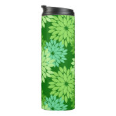 フローラモダンプリントライムグリーン タンブラー (回転右)