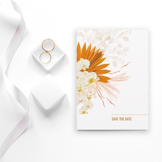 フローラモダンボボーパンパスグラス セーブザデート