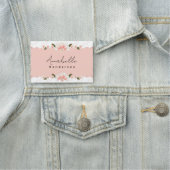 フローラモダンミニマリスト名タグ 名札 (インサイチュ)