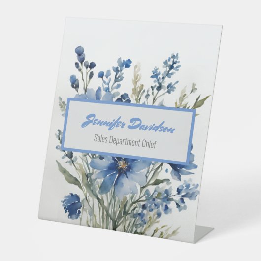 フローラモダンミニマルエレガントプロフェッショナル 台座サイン (正面)