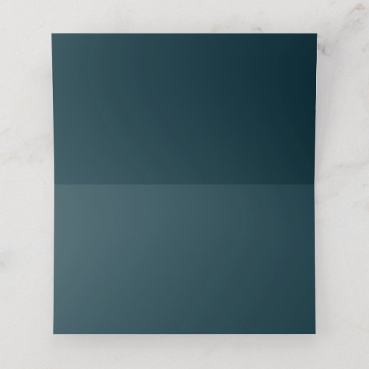 フローラモダンユーカリ結婚プス折り畳み座席表 プレイスカード (内部開封)