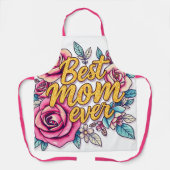 フローラモダンラグジュアリーギフトコレクション エプロン (正面)