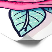 フローラモダンラグジュアリーギフトコレクション ポスター (角)