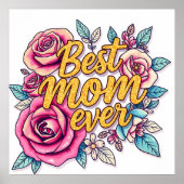 フローラモダンラグジュアリーギフトコレクション ポスター (正面)