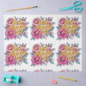 フローラモダンラグジュアリーギフトコレクション 薄葉紙 (クラフト)