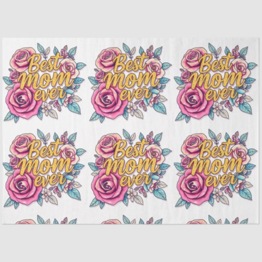 フローラモダンラグジュアリーギフトコレクション 薄葉紙 (正面)