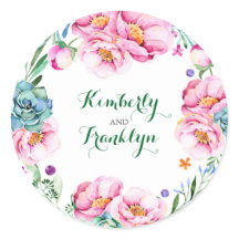 フローラモダンリース水結婚色