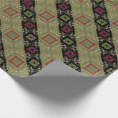 フローラモダン任意の大事な行事ギフトラップ ラッピングペーパー (角)