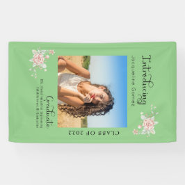 フローラモダン卒業2022写真パーティー 横断幕