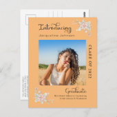 フローラモダン卒業2022写真発表 ポストカード (正面/裏面)