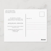 フローラモダン卒業2022写真発表 ポストカード (裏面)