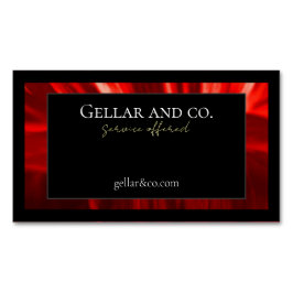 フローラモダン名刺マグネット マグネット名刺