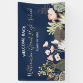 フローラモダン学校懇親会クラス 横断幕 (縦)