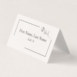 フローラモダン折り畳みテーブルカード