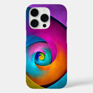フローラモダン抽象芸術アートピンクブルーパターン#17 iPhone 16 PROケース