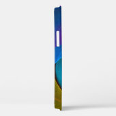 フローラモダン抽象芸術アートピンクブルーパターン#17 Case-Mate iPhoneケース (裏面 / 右)