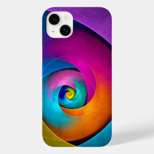 フローラモダン抽象芸術アートピンクブルーパターン#17 Case-Mate iPhone 14 PLUSケース