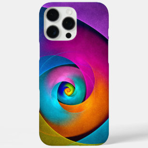 フローラモダン抽象芸術アートピンクブルーパターン#17 iPhone 16 PRO MAXケース