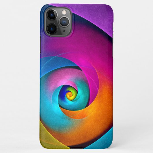 フローラモダン抽象芸術アートピンクブルーパターン#17 iPhoneケース (裏面)