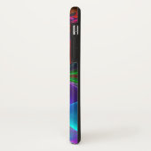 フローラモダン抽象芸術アートレッドブルーパターン#12 Case-Mate iPhoneケース (裏面/左)