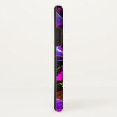 フローラモダン抽象芸術アートレッドブルーパターン#12 Case-Mate iPhoneケース (裏面/右)