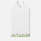 フローラモダン春ジュエリー又はDIY用ギフトカード ギフトタグ (正面)