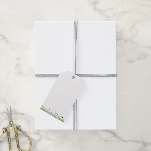 フローラモダン春ジュエリー又はDIY用ギフトカード ギフトタグ (より糸付き)